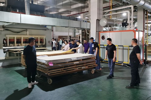 品质见证 南京战略合作定制工厂一行到访大王椰考察交流